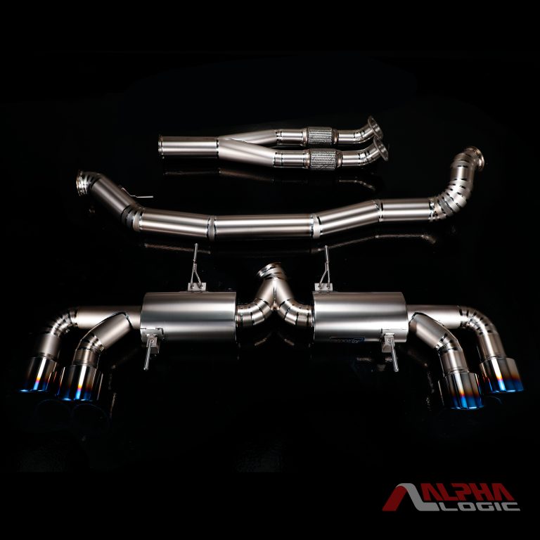 amg gtr titanium exhaust